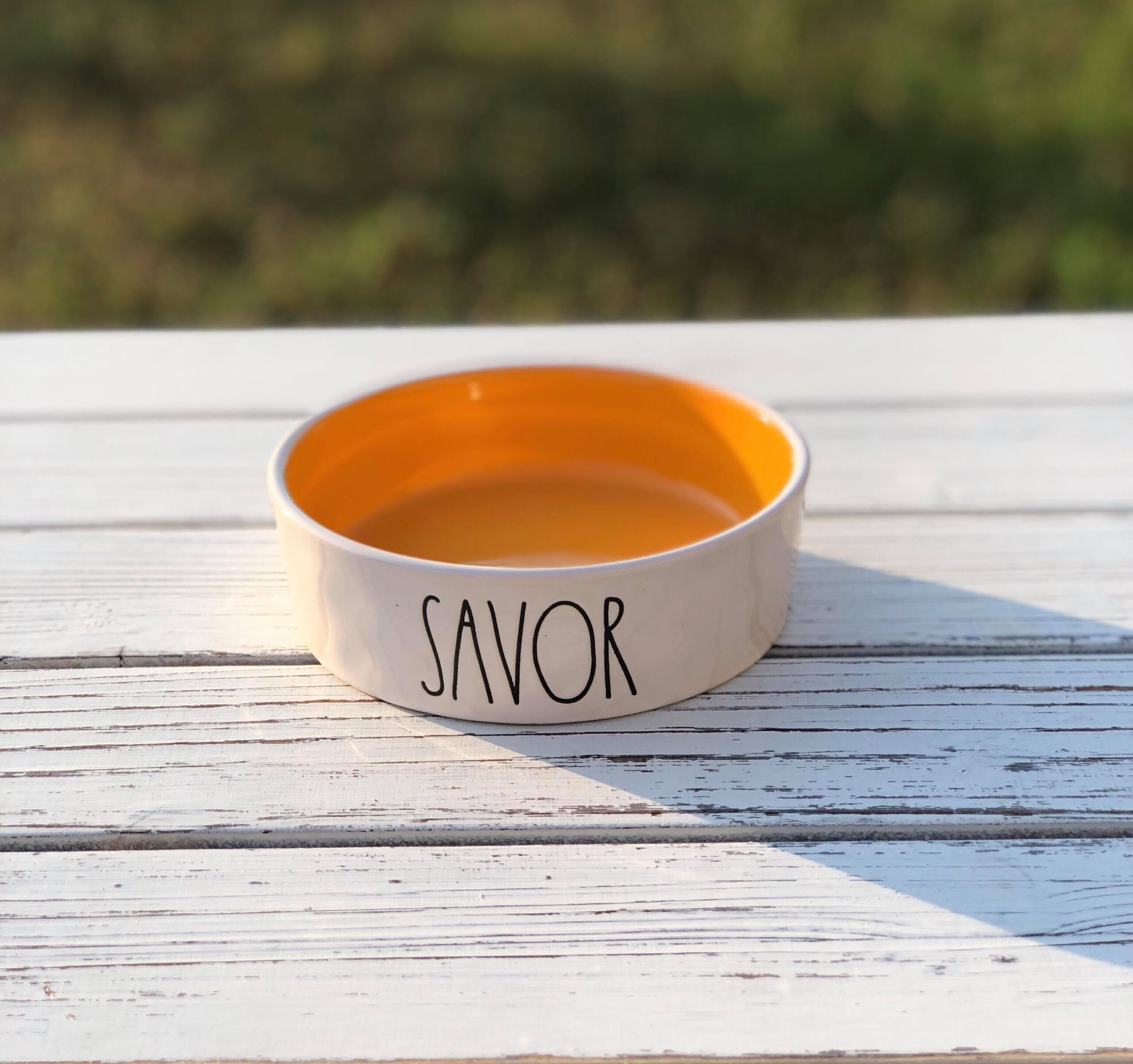 Savor – Rae Dunn Pet Food Bowl, Blanchard and Co.